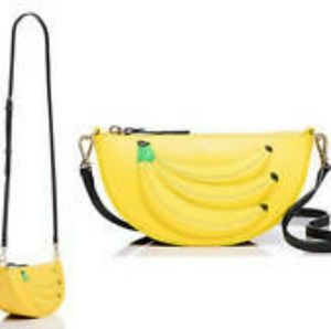 Kate Spade Leather Banana Crossbody Bag